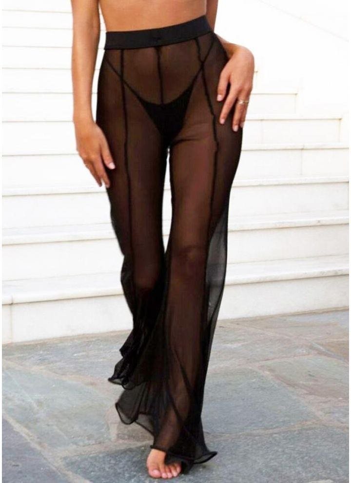 Pantalon Africa Negro con bolado