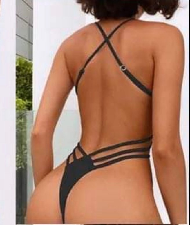 Enteriza Ichu  cola less Negra