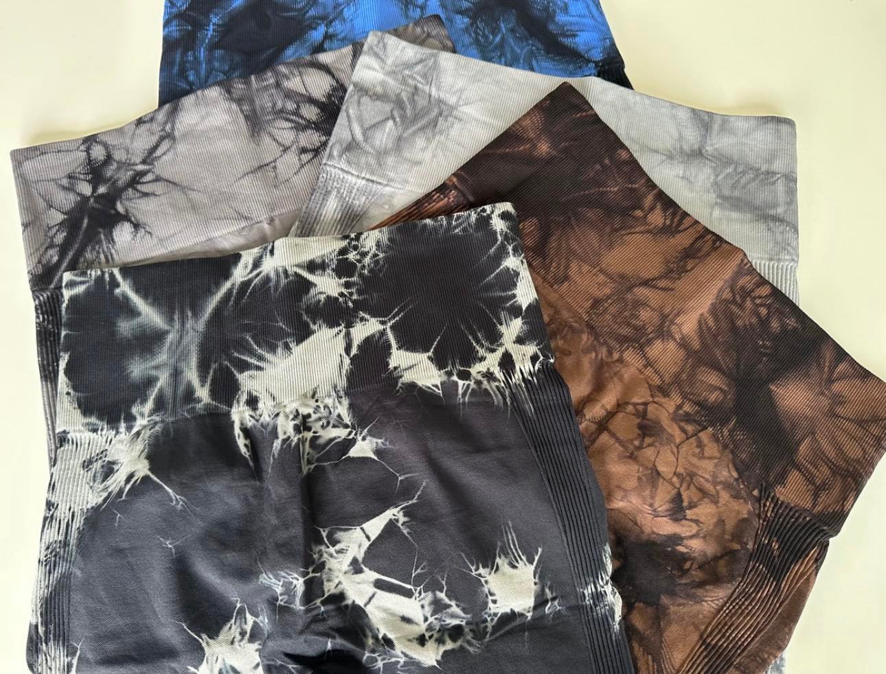 Short Reja Push Up Frunce gris