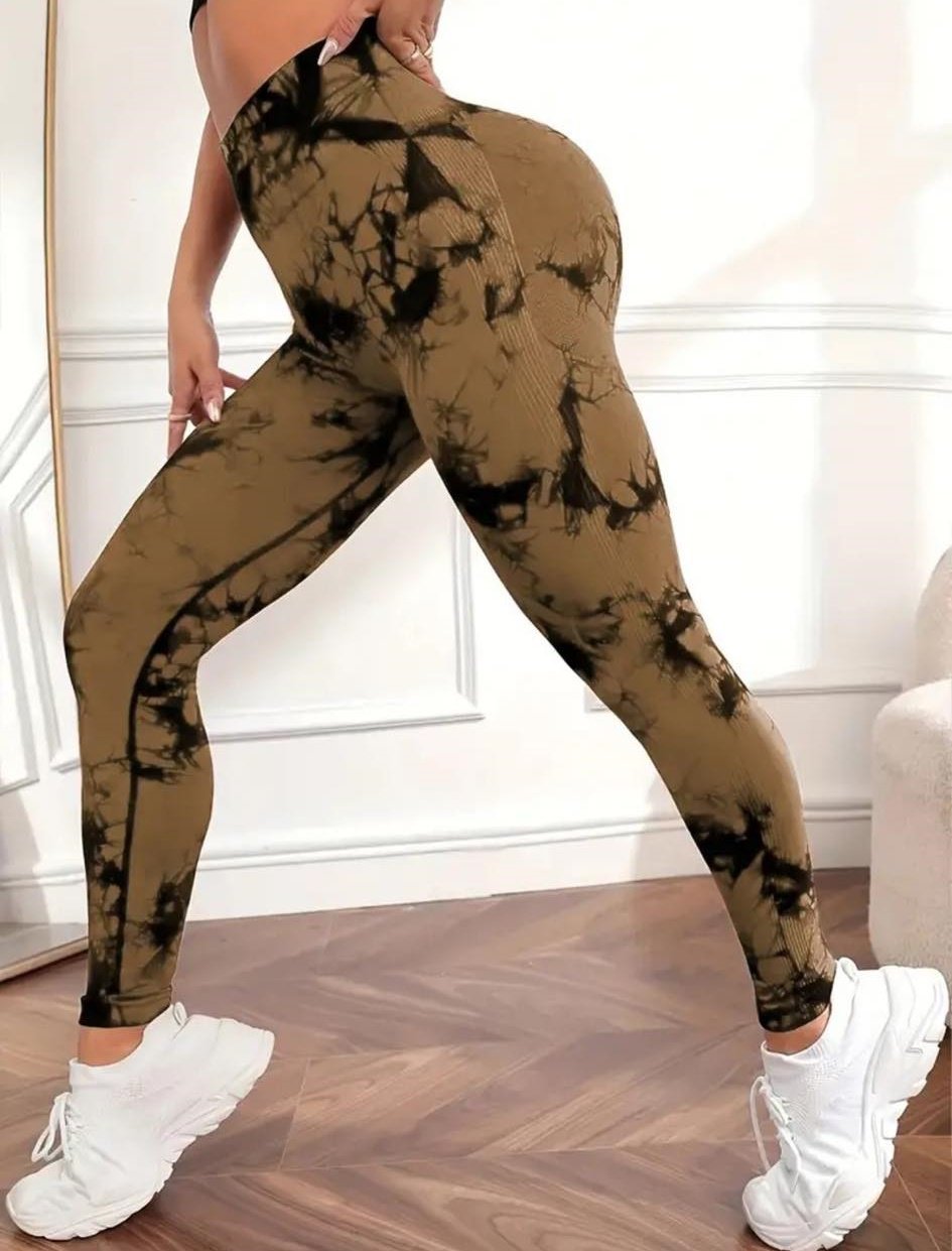 Calza  Farola Batik push up marron