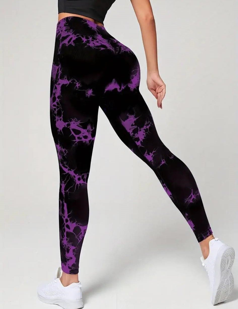 Calza  Farola Batik push up negra y gris