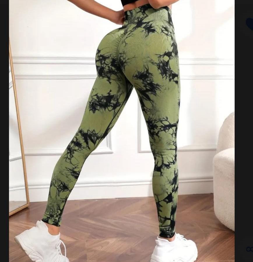 Calza  Farola Batik push up verde militar