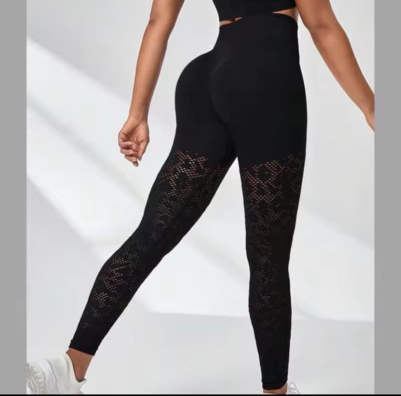 Calza  Pinky push up Negra