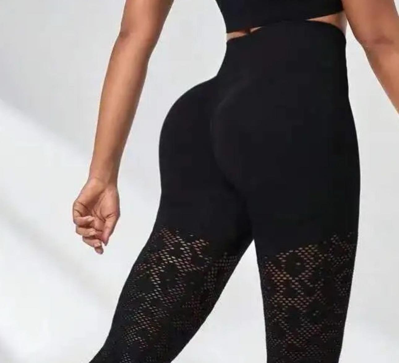 Calza  Pinky push up Negra