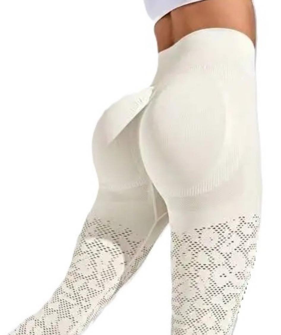 Calza  Pinky push up Blanca