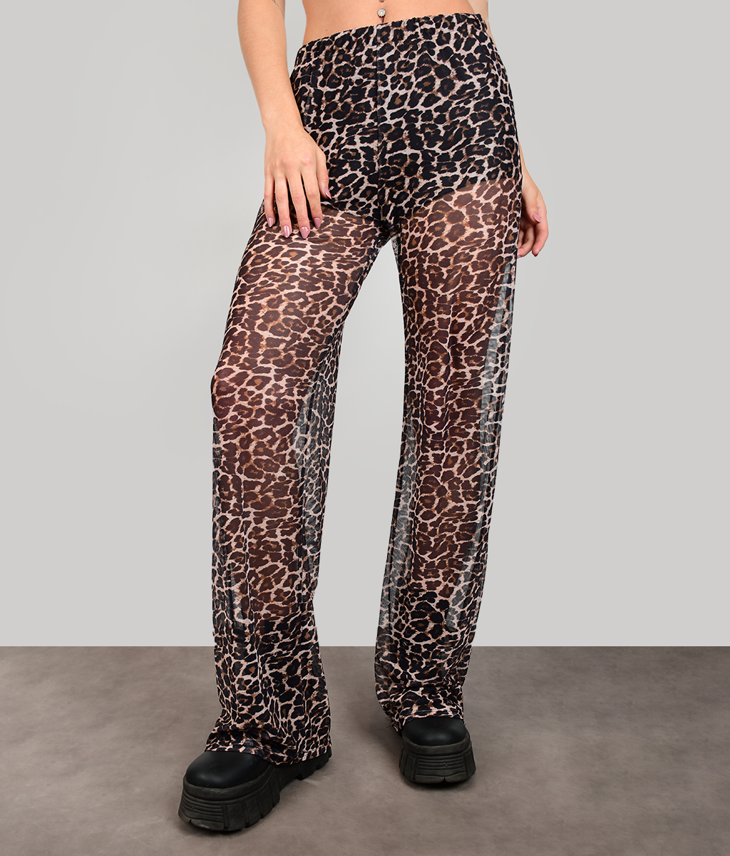 Pantalon Animal print Gaz