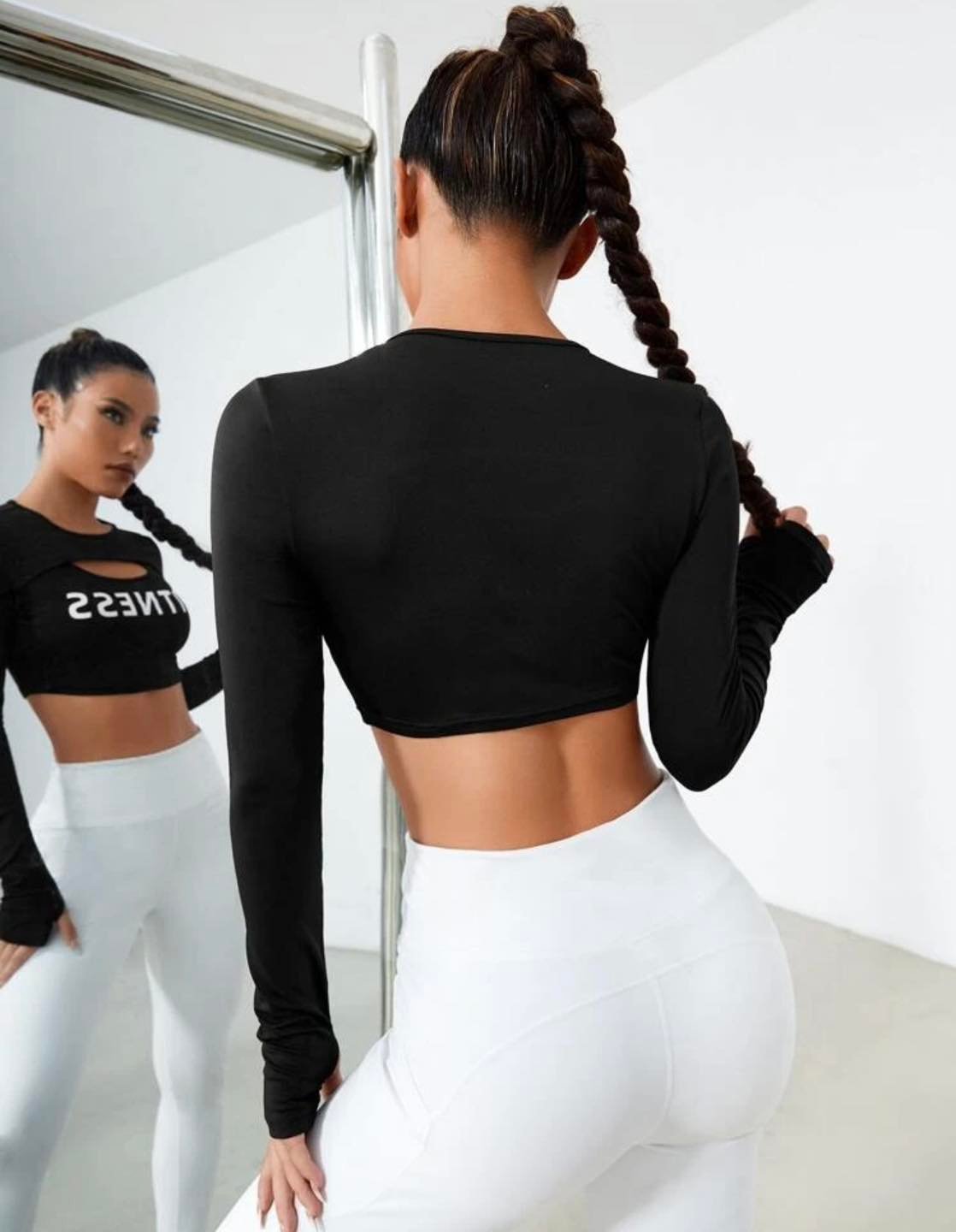 Top Fit mangas largas