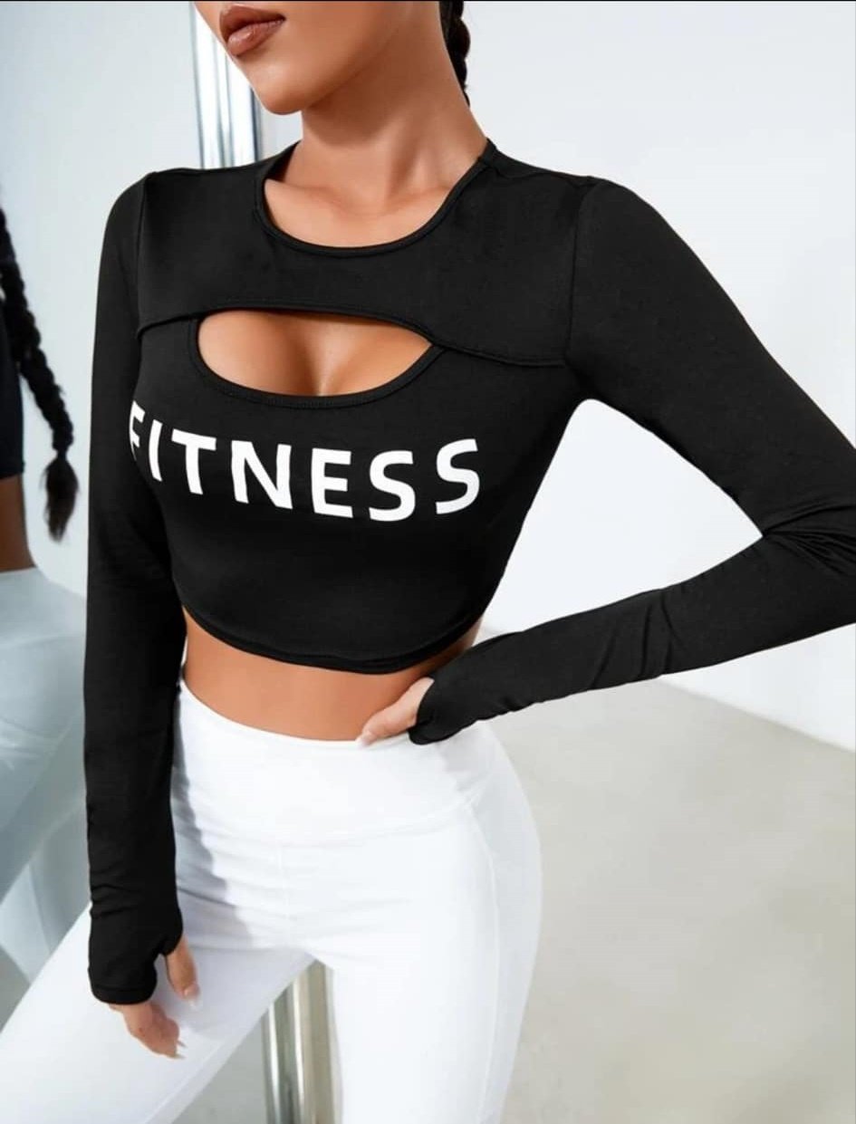 Top Fit mangas largas