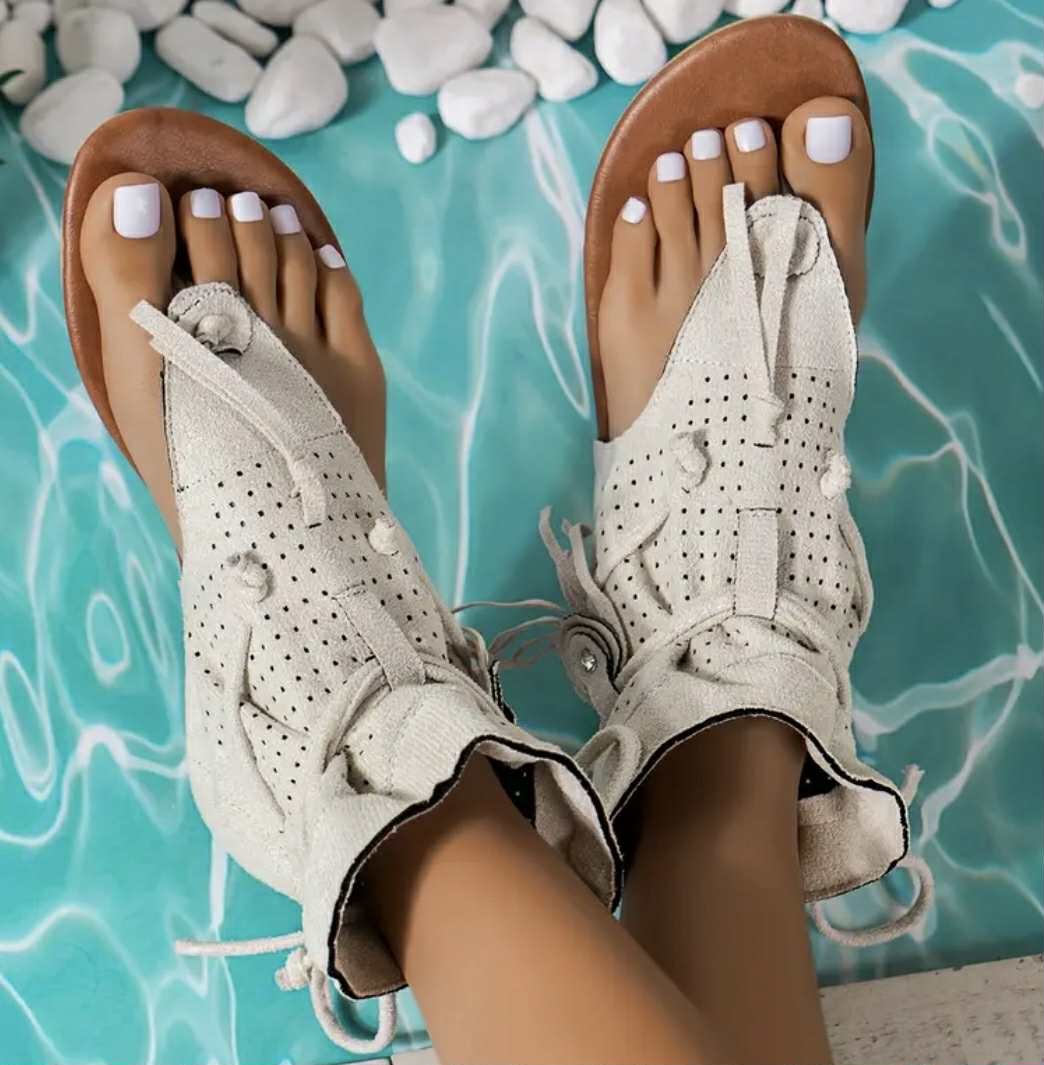 Bota Sandalias basic Crudo