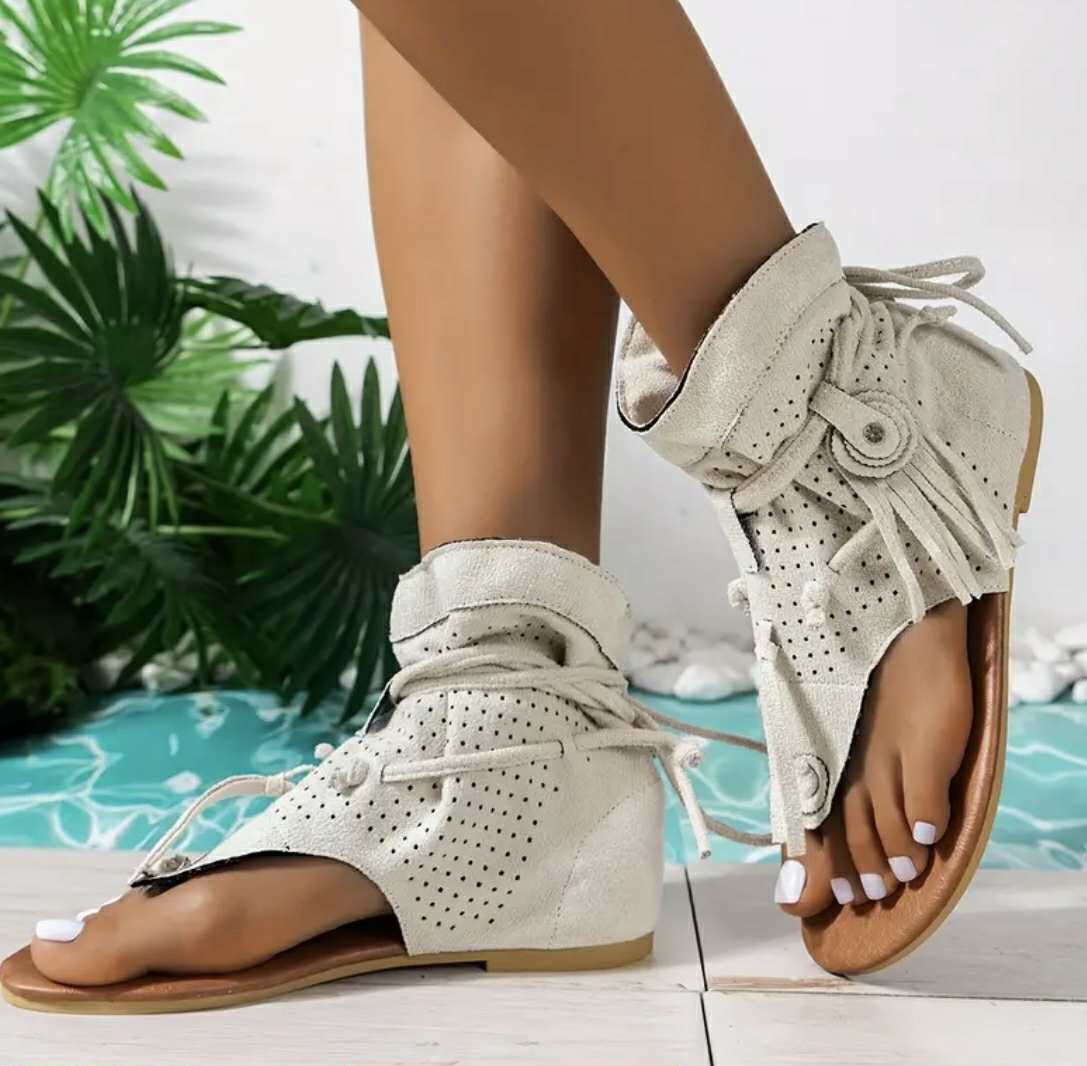 Bota Sandalias basic Crudo