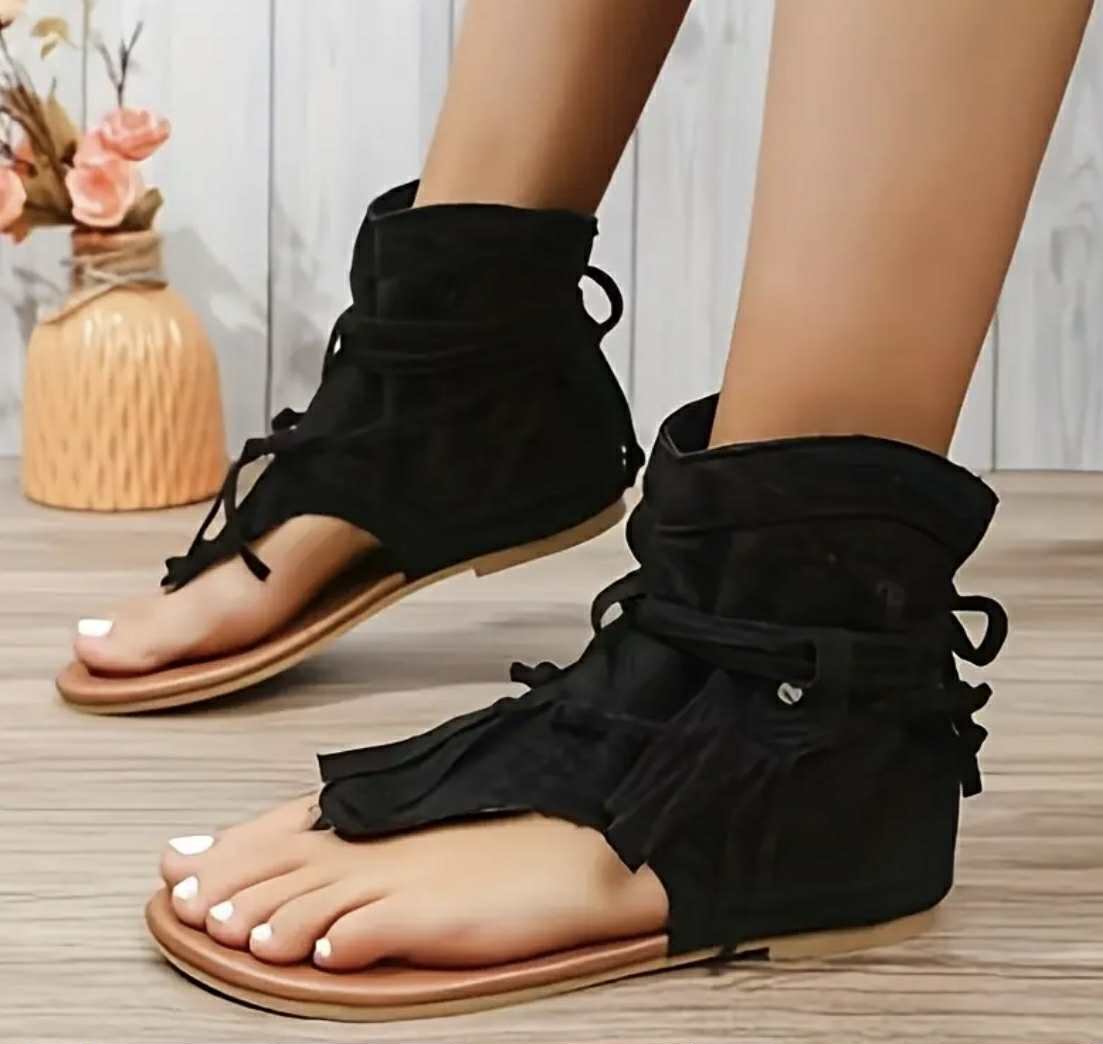 Bota Sandalias basic Negra