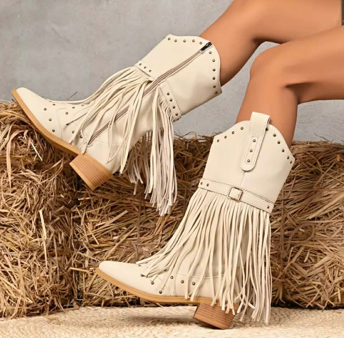Botas Texanas Armin Beige