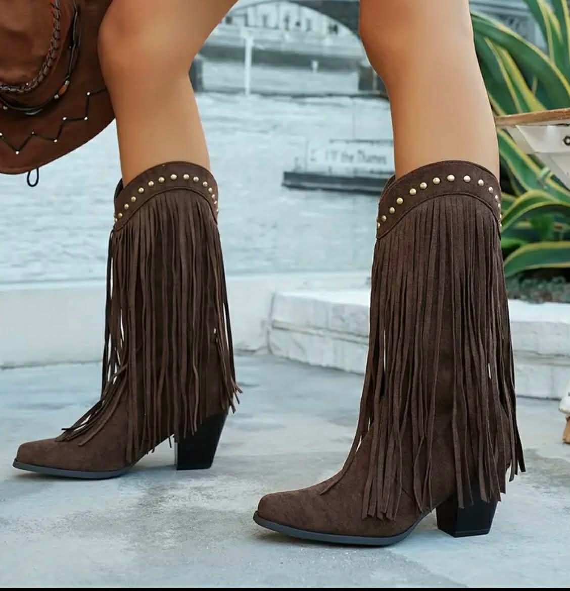 Botas Texanas Tiesto Chocolate