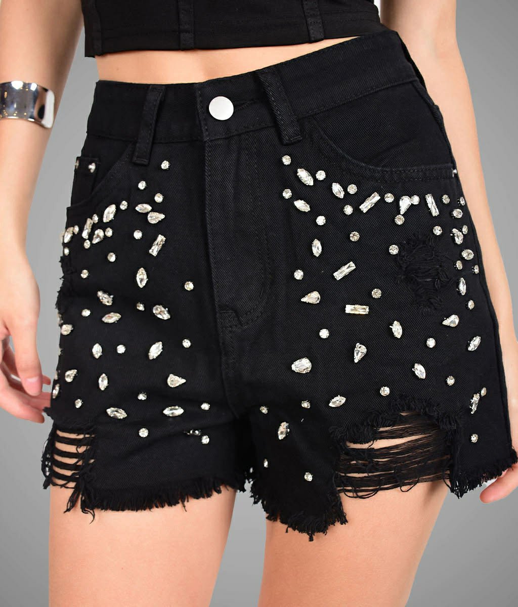 SHORT DIAMODTINA NEGRO