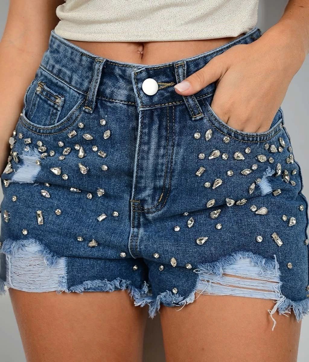 SHORT DIAMODTINA AZUL