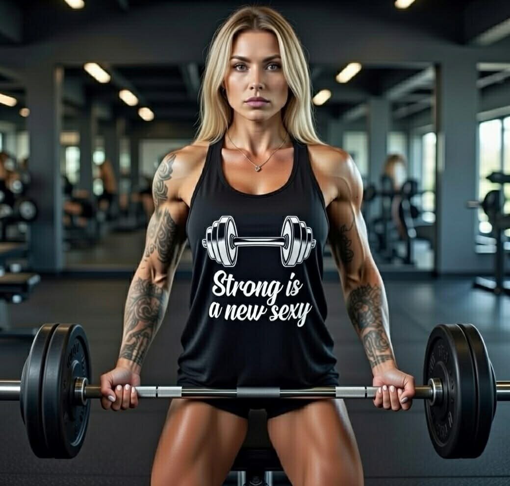 Sudadera Strong negra