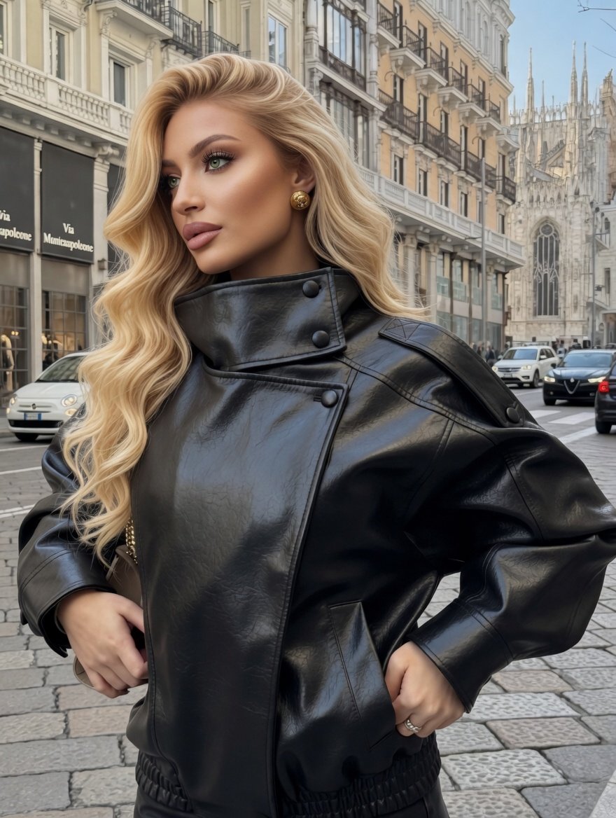 Campera Milan Negra
