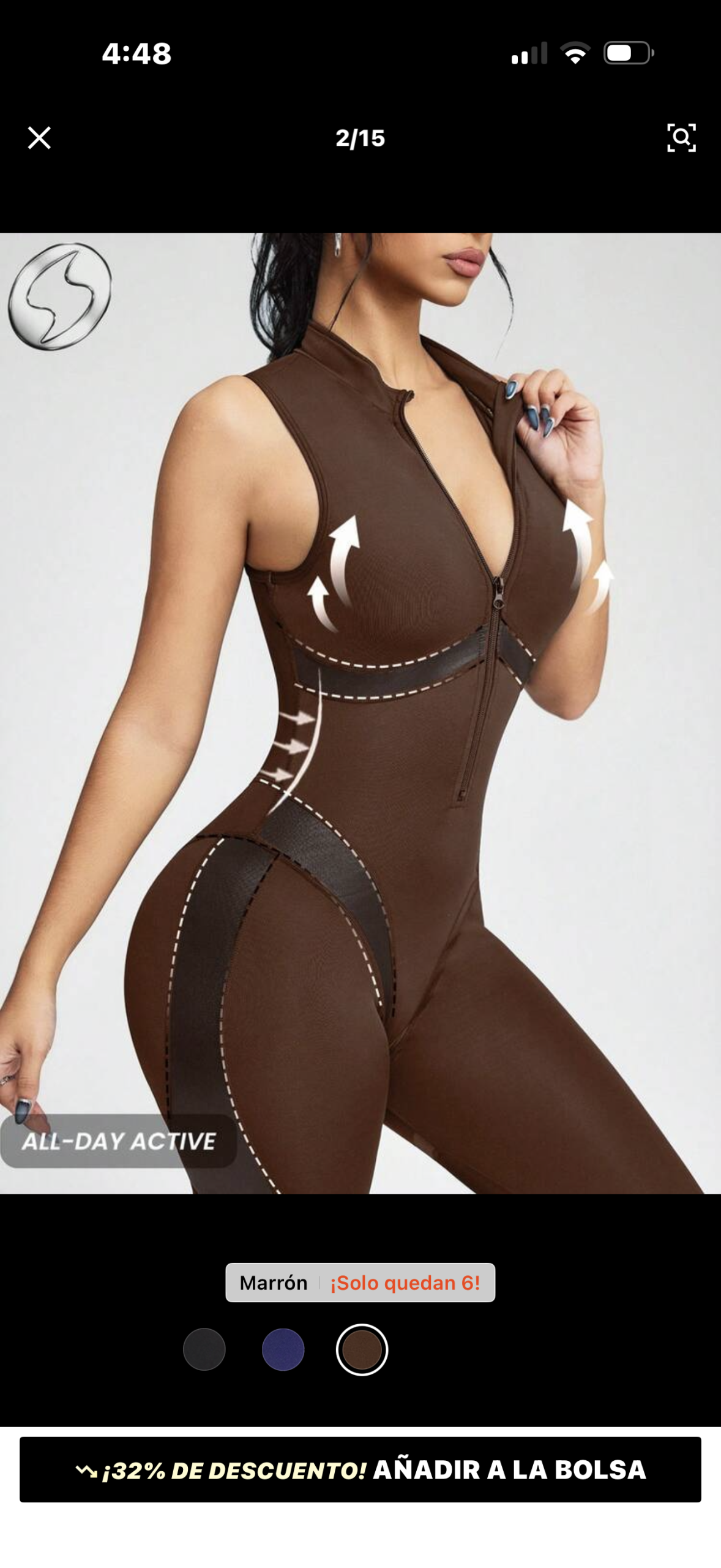 CATSUIT  NIZA CHOCOLATE