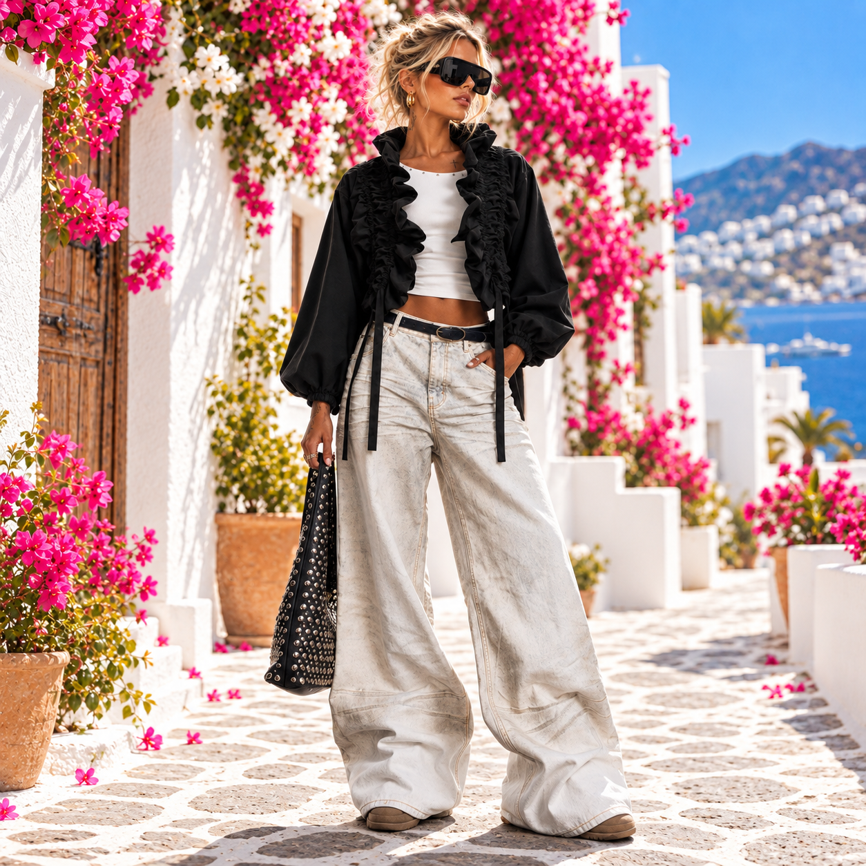 Campera Amalfi Negra