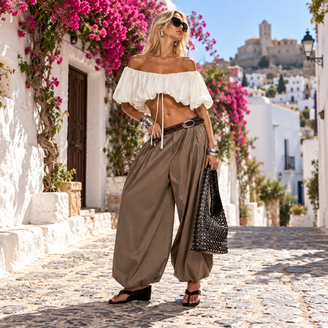 Top Miira Blanco